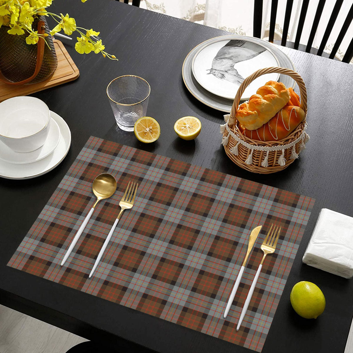 Cameron of Erracht Weathered Tartan Placemat