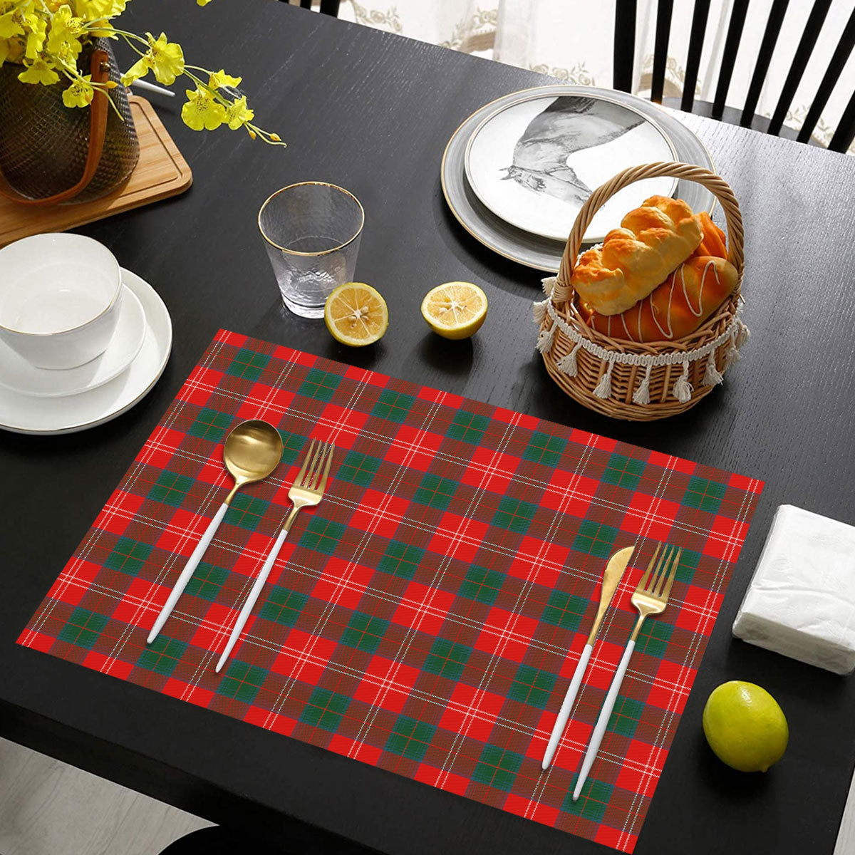 Chisholm Modern Tartan Placemat