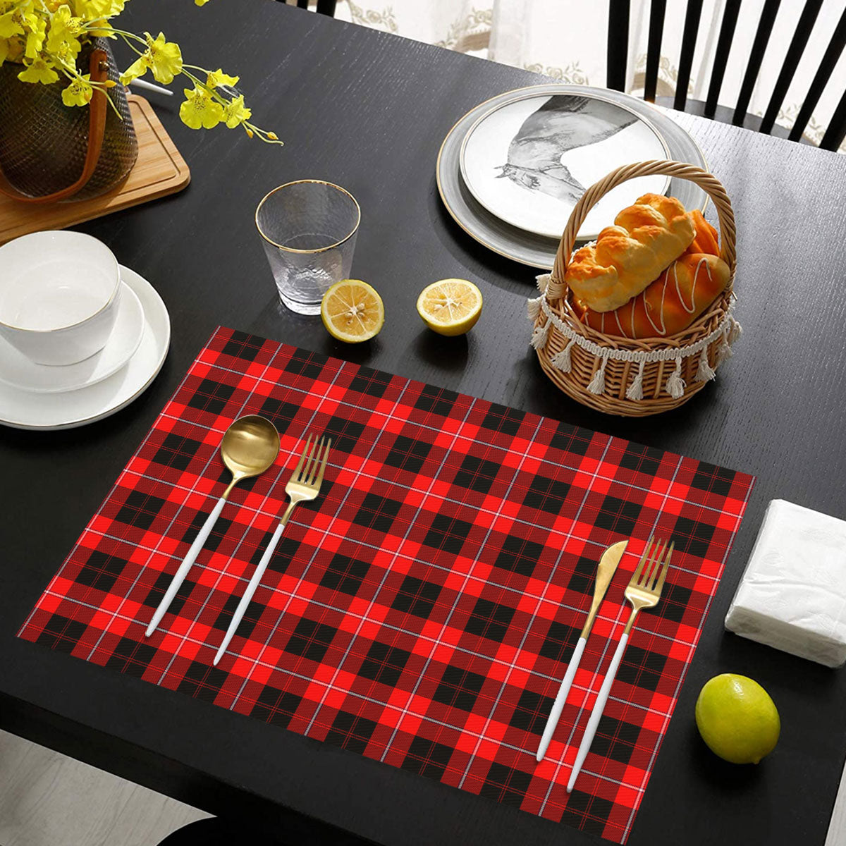 Cunningham Modern Tartan Placemat