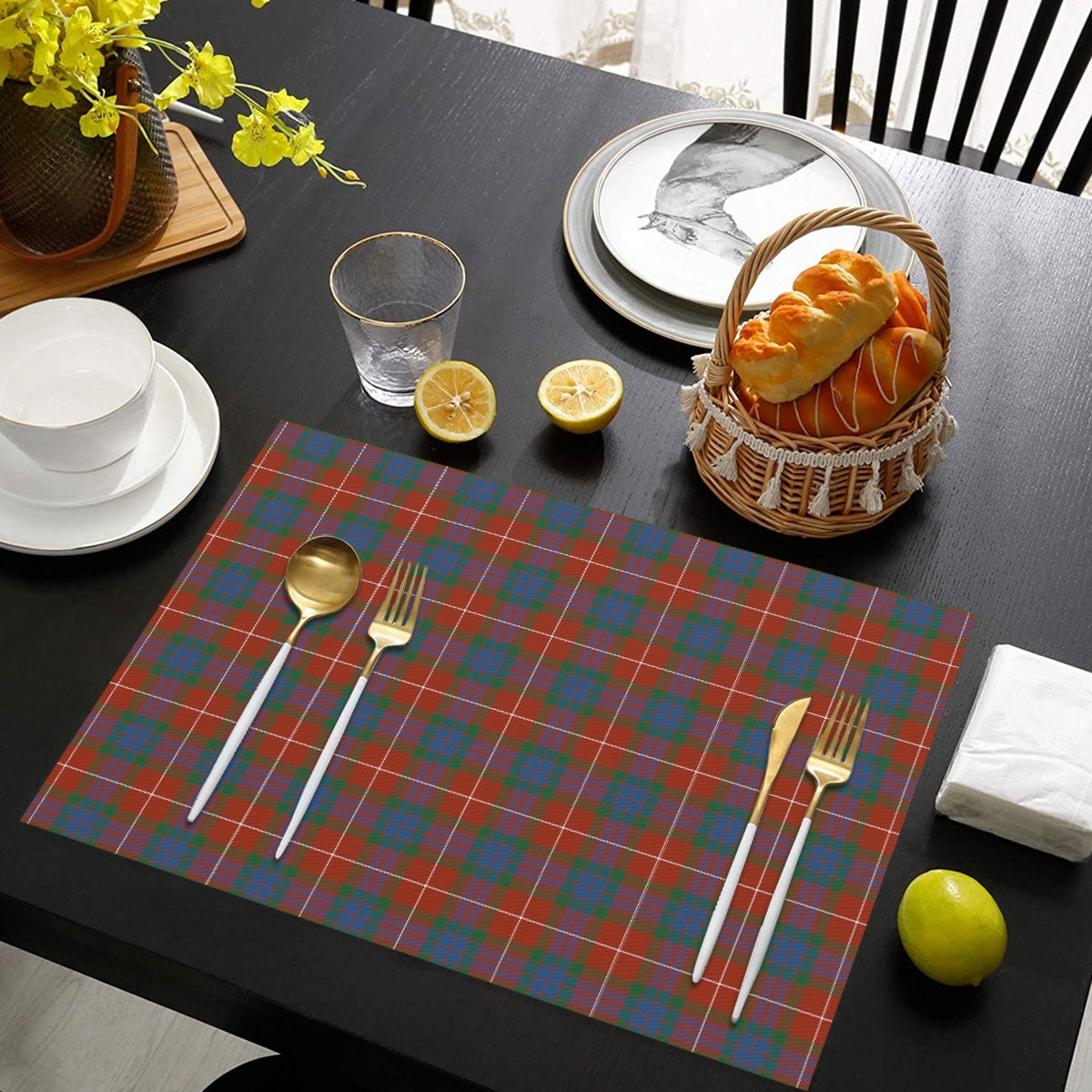 Fraser (of Lovat) Ancient Tartan Placemat