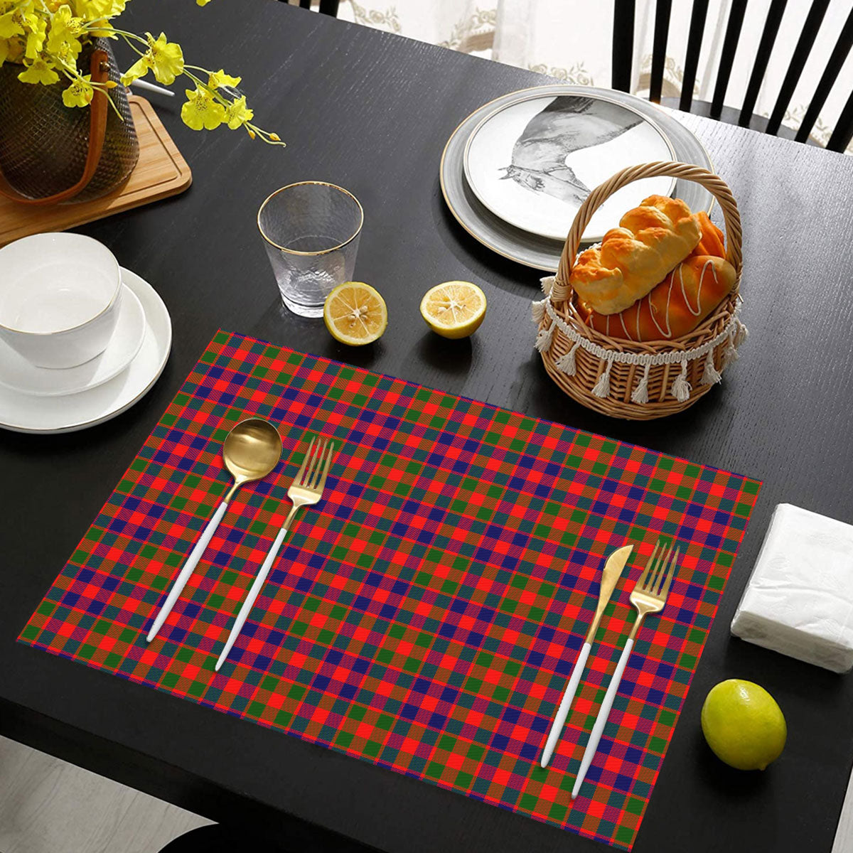 Gow (of Skeoch) Tartan Placemat