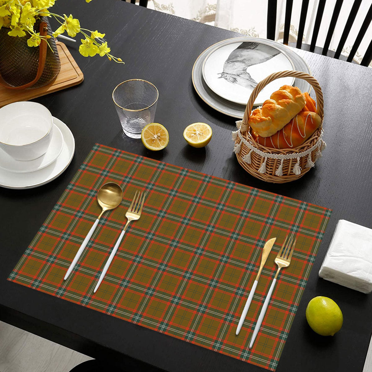 Seton Hunting Modern Tartan Placemat