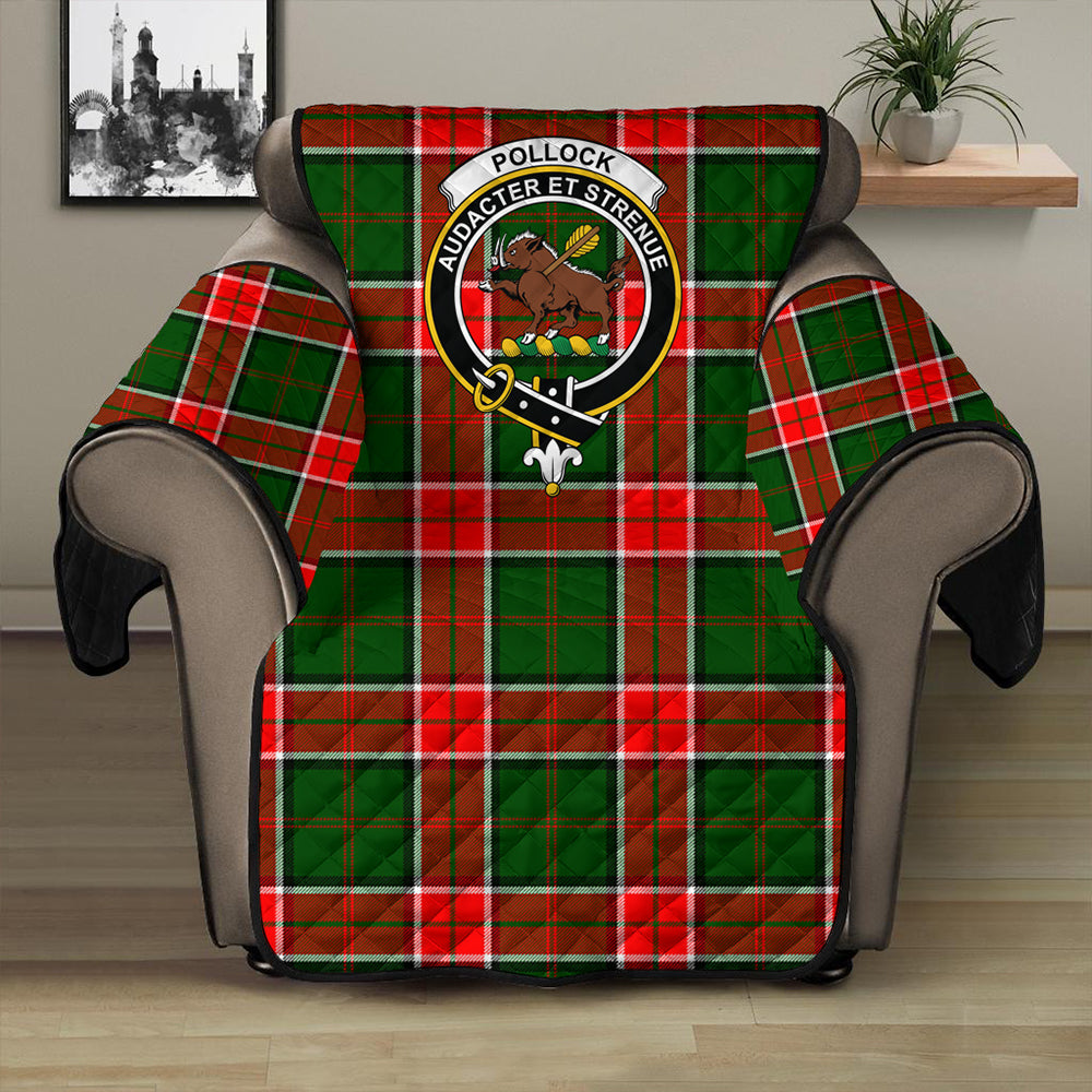 Pollock Modern Tartan Crest Sofa Protector