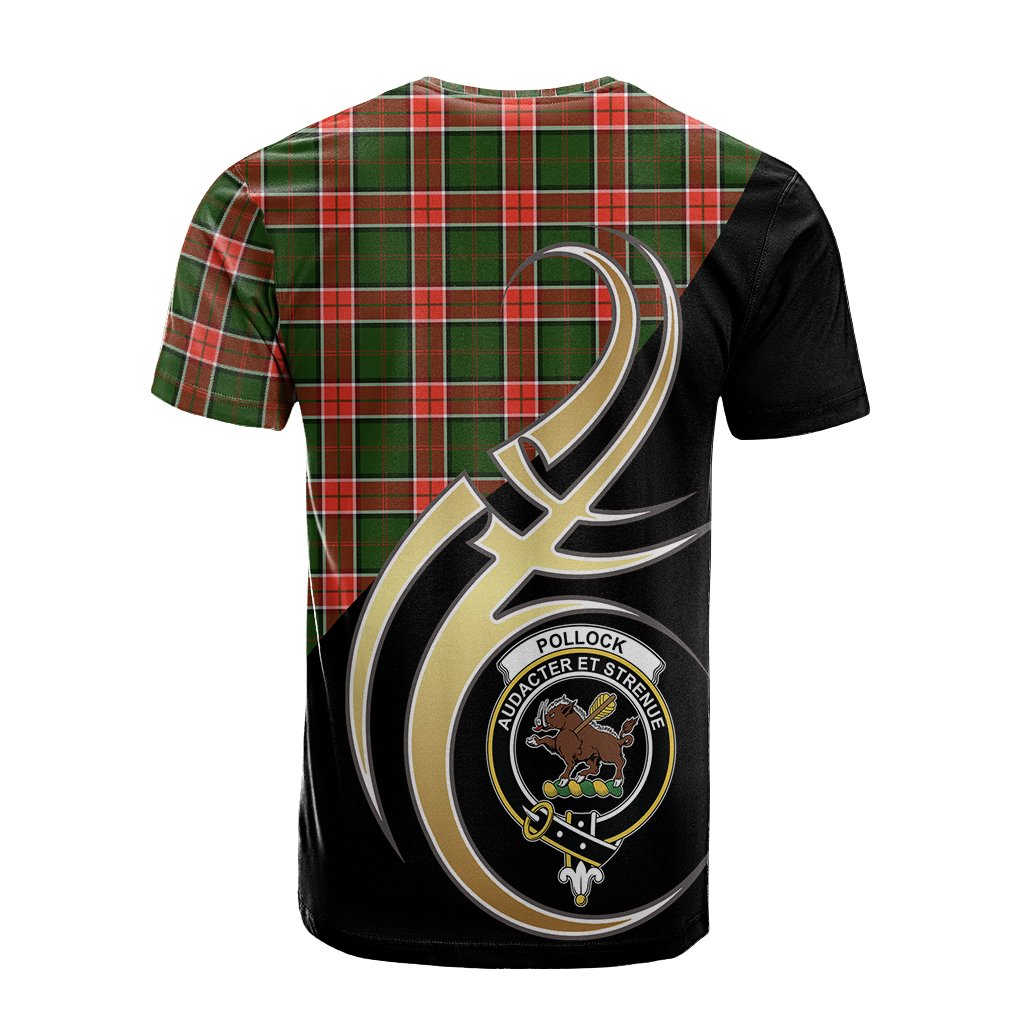 Pollock Modern Tartan T-shirt - Believe In Me Style