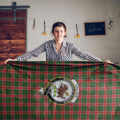 Pollock Tartan Crest Tablecloth