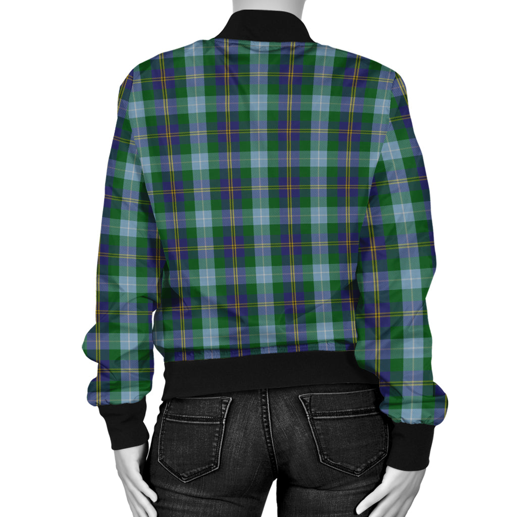 Porteous Tartan Crest Bomber Jacket