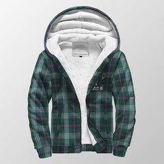 Porteous Tartan Crest Sherpa Hoodie