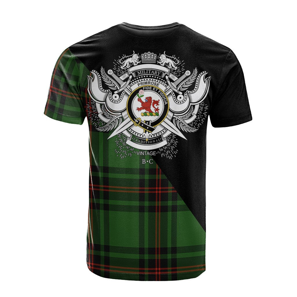 Primrose Tartan - Military T-Shirt