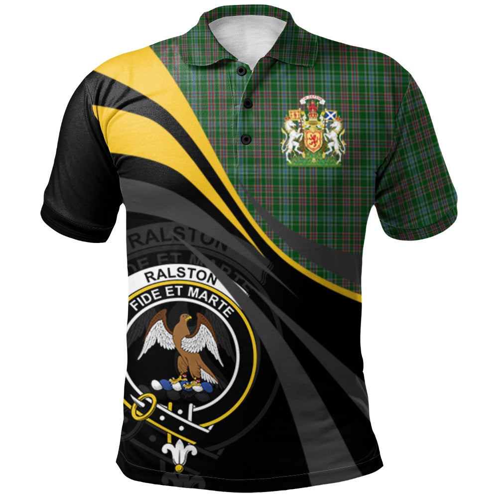 Ralston 02 Tartan Polo Shirt - Royal Coat Of Arms Style