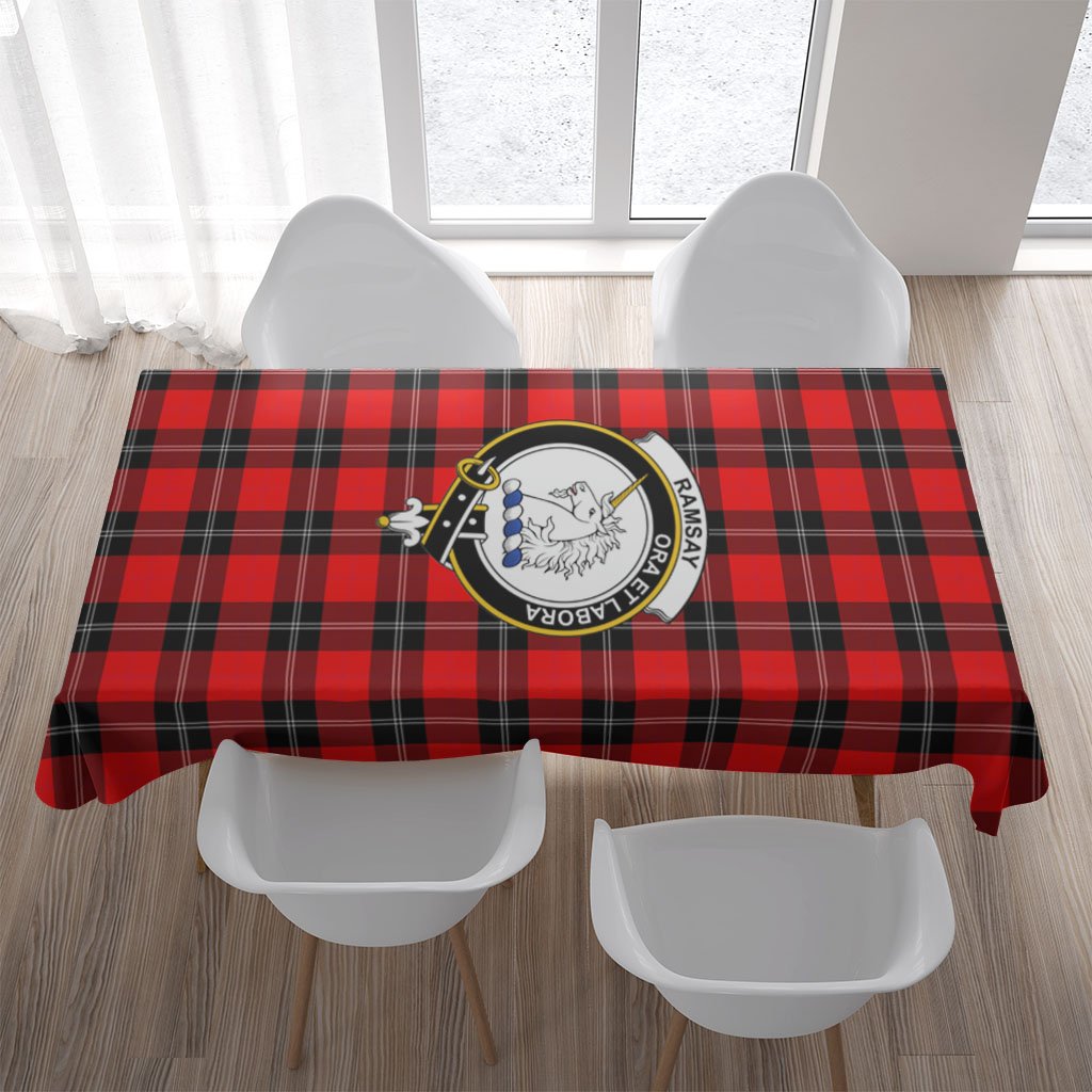 Ramsay Tartan Crest Tablecloth