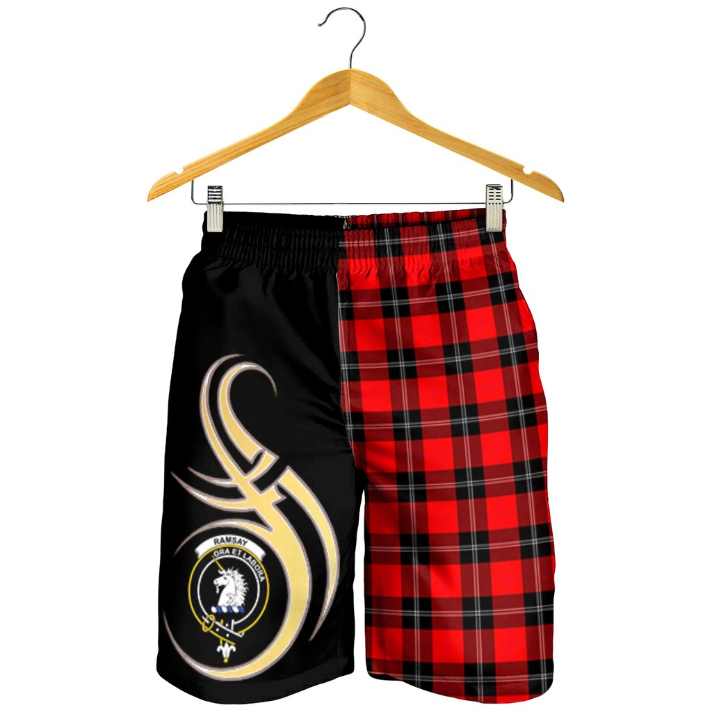 Ramsay Modern Tartan Crest Men's Short PM8