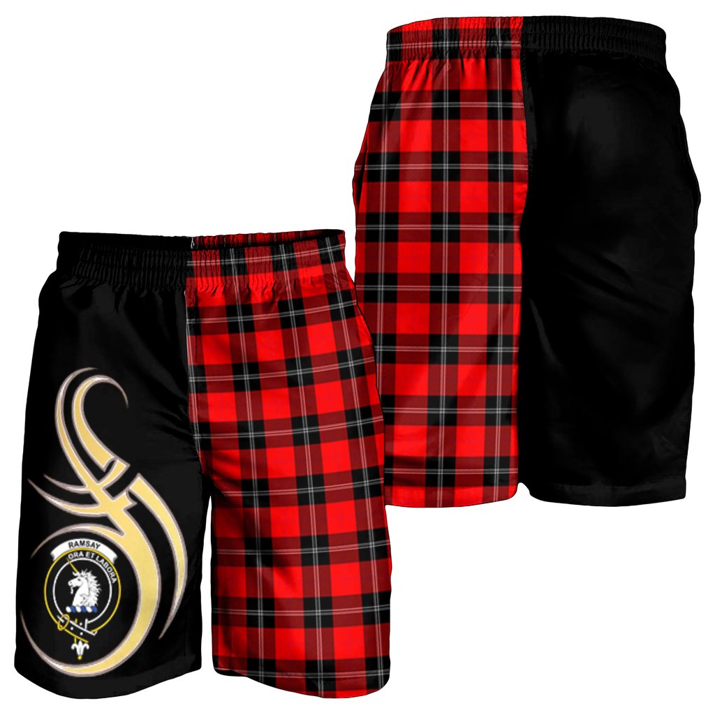 Ramsay Modern Tartan Crest Men's Short PM8