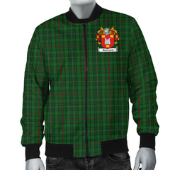 Redmond Tartan Crest Bomber Jacket