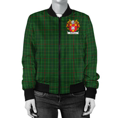 Redmond Tartan Crest Bomber Jacket