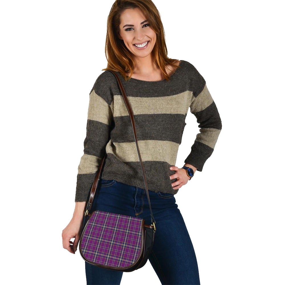 Regan Tartan Saddle Handbags