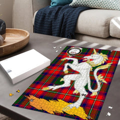 Riddell Tartan Crest Unicorn Scotland Jigsaw Puzzles