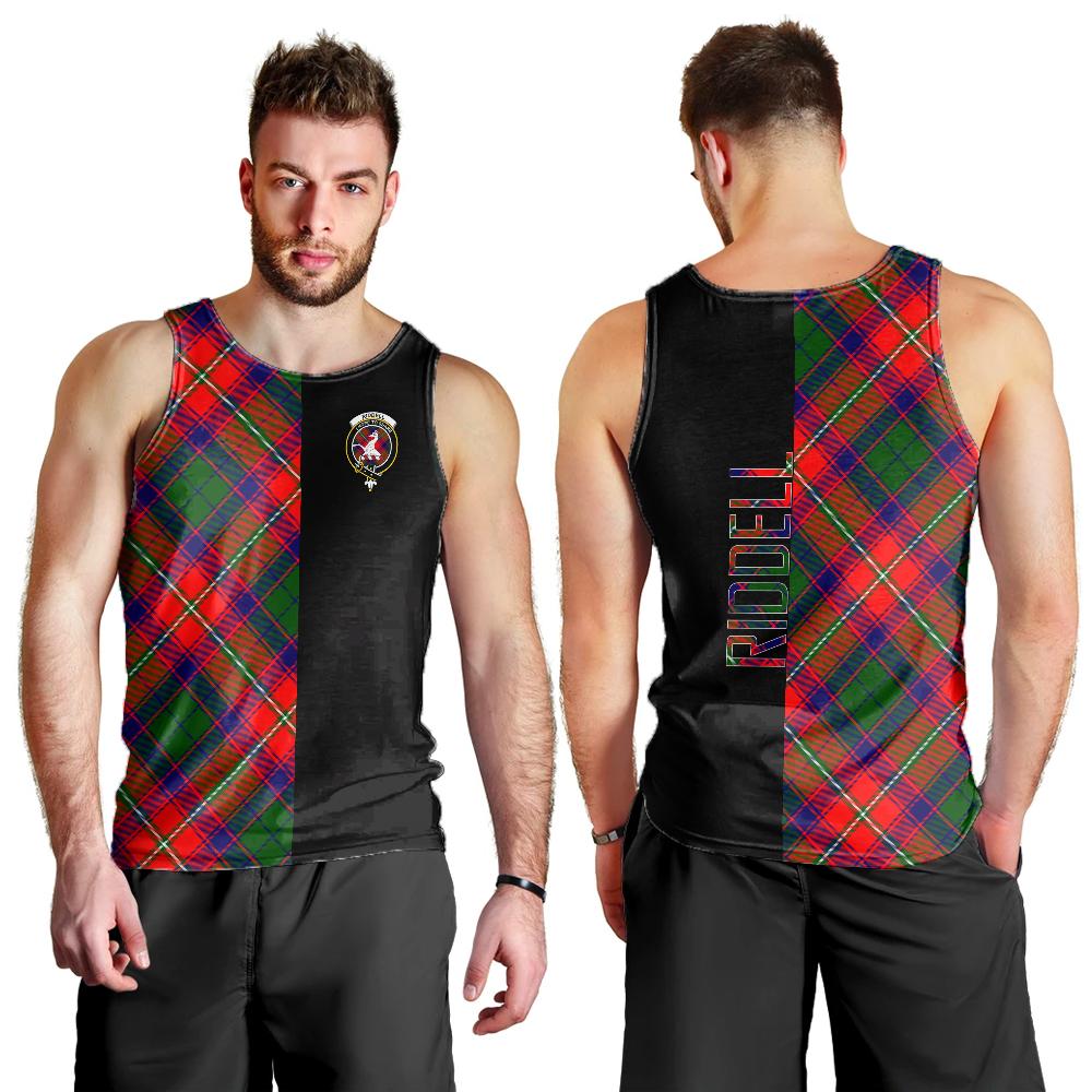 Riddell Tartan Crest Men's Tank Top - Cross Style