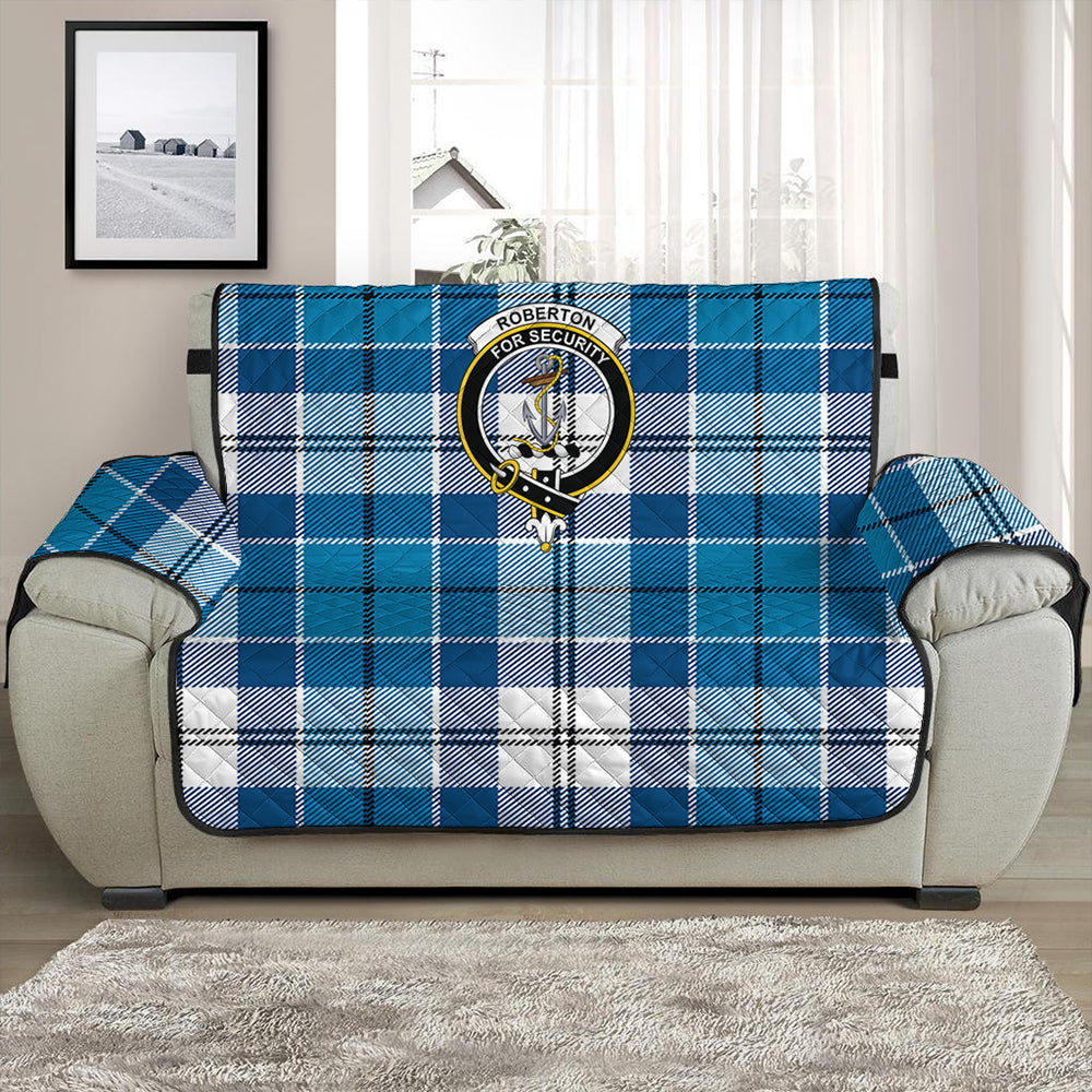 Roberton Tartan Crest Sofa Protector