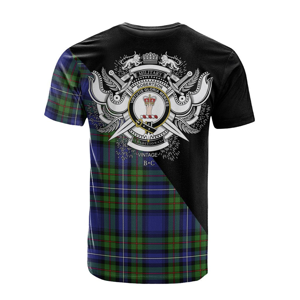 Robertson Hunting Modern Tartan - Military T-Shirt