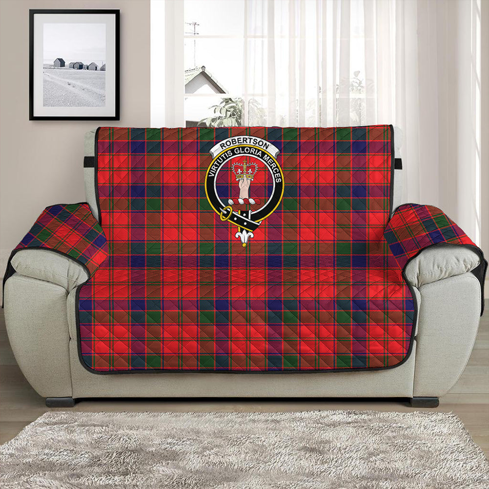 Robertson Modern Tartan Crest Sofa Protector