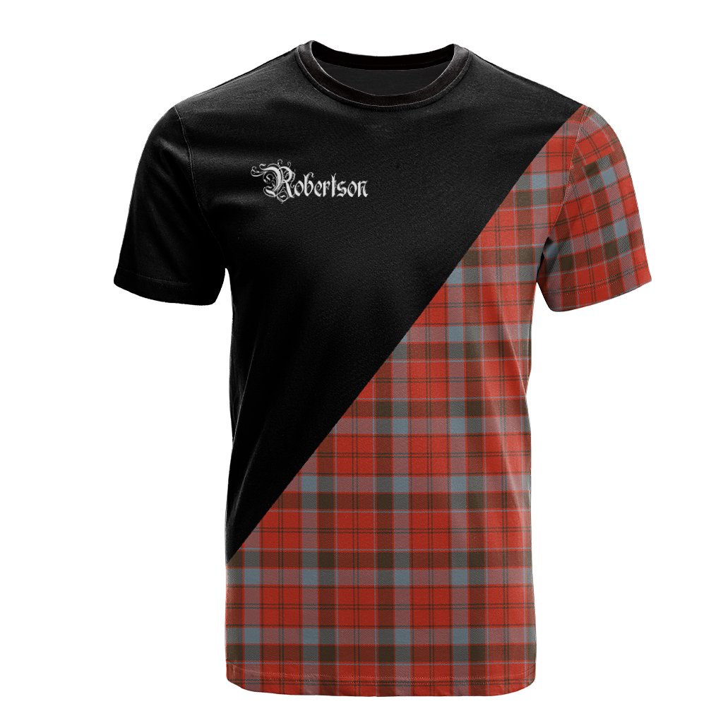 Robertson Weathered Tartan - Military T-Shirt