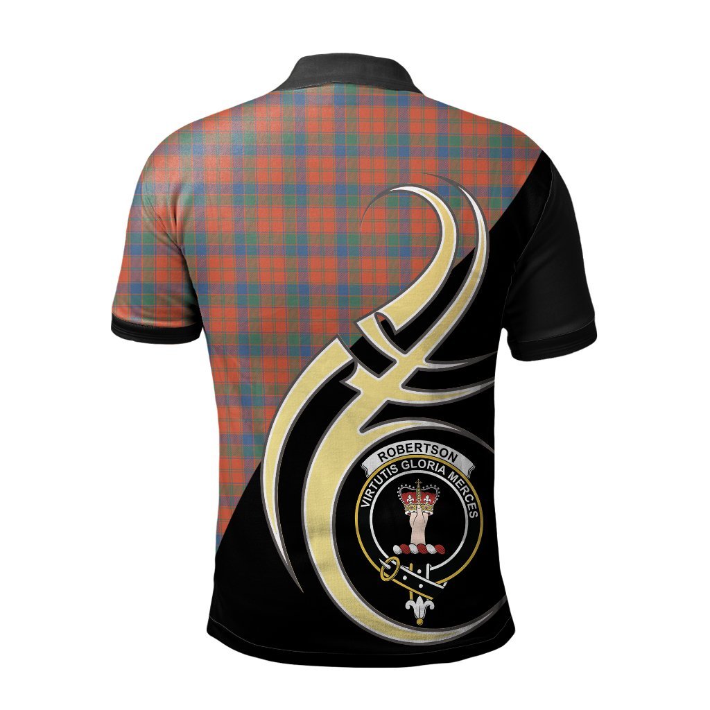 Robertson Ancient Tartan Polo Shirt - Believe In Me Style