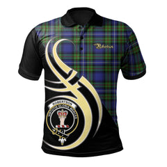 Robertson Hunting Modern Tartan Polo Shirt - Believe In Me Style