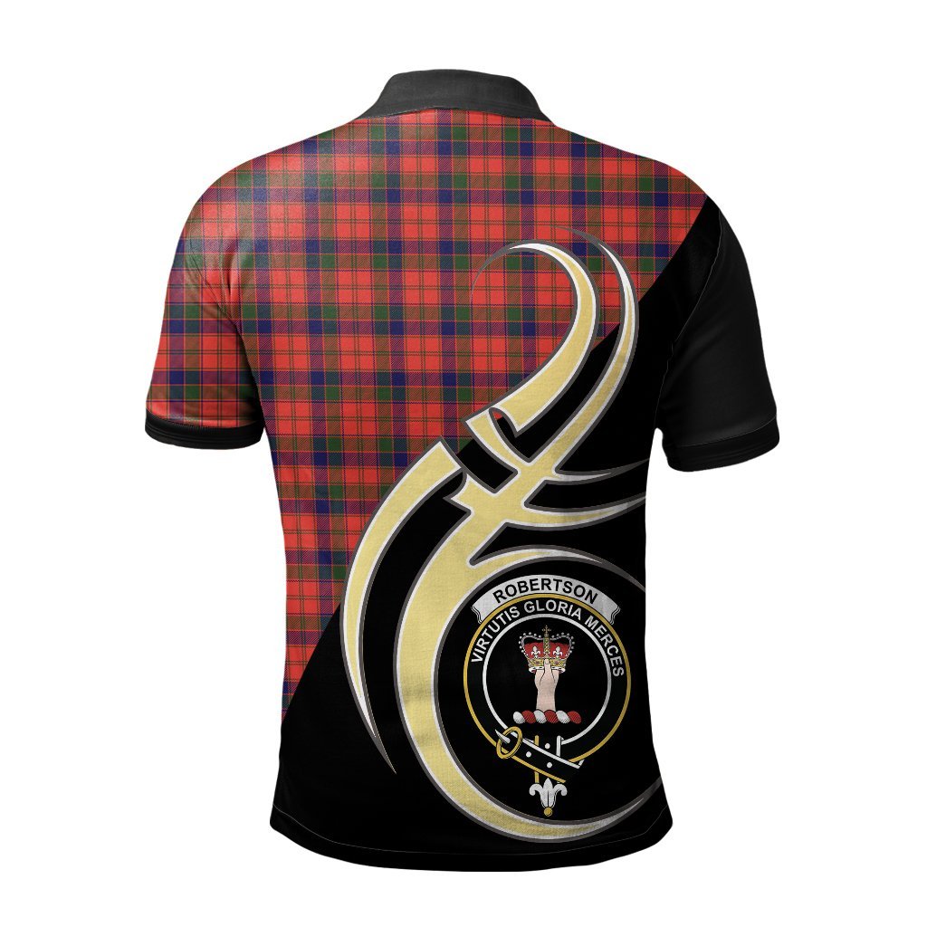 Robertson Modern Tartan Polo Shirt - Believe In Me Style