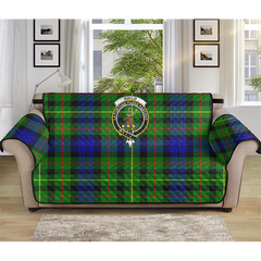 Rollo Modern Tartan Crest Sofa Protector