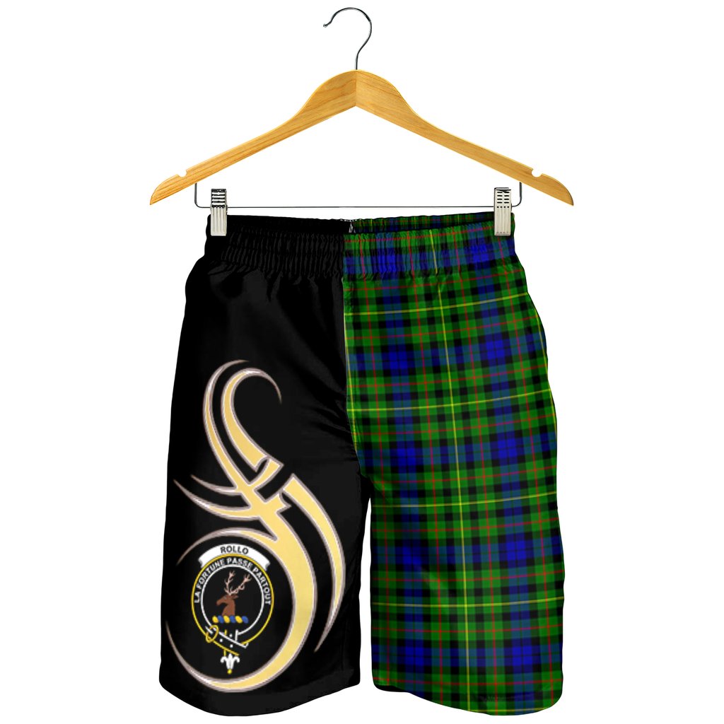 Rollo Modern Tartan Crest Men's Short PM8