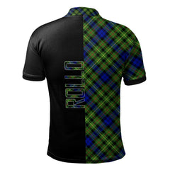Rollo Modern Tartan Polo Shirt Half of Me - Cross Style