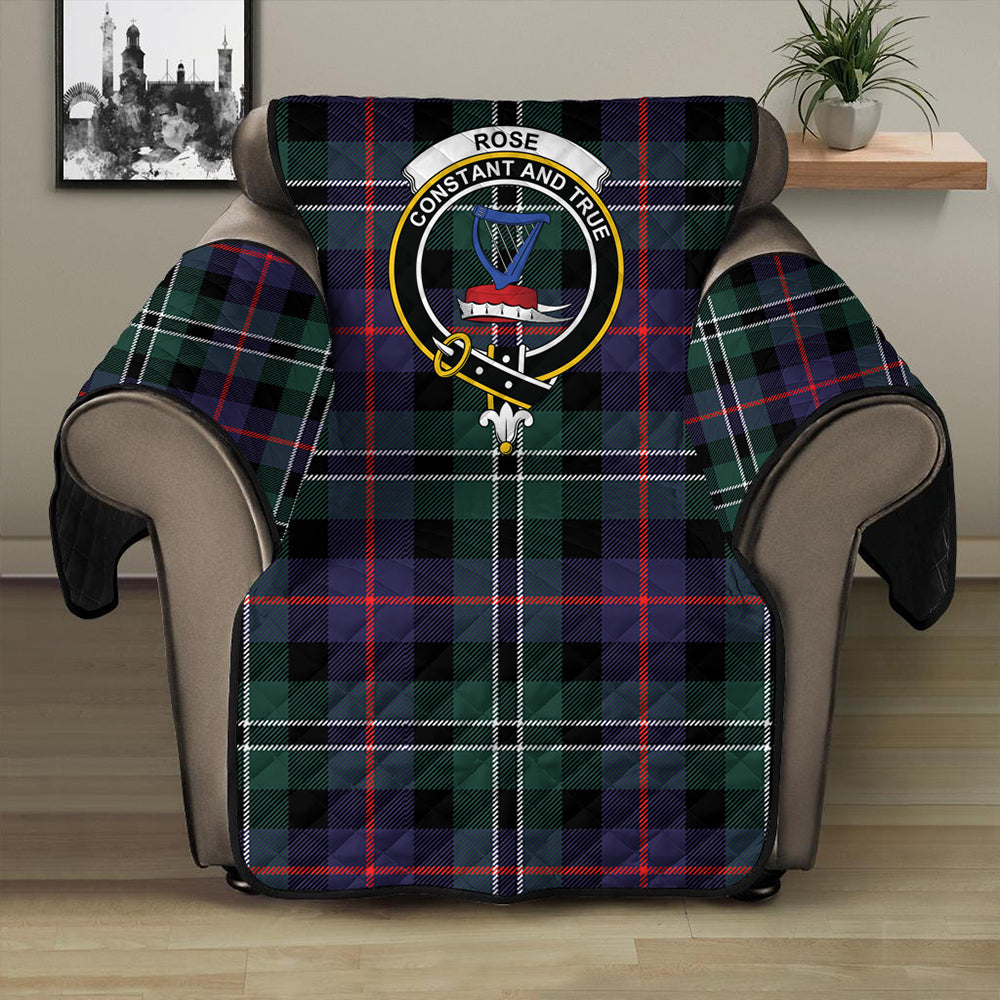 Rose Hunting Modern Tartan Crest Sofa Protector