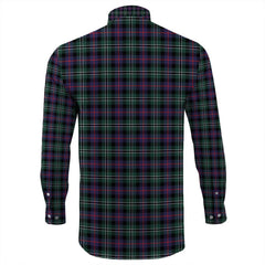 Rose Hunting Modern Tartan Long Sleeve Button Shirt