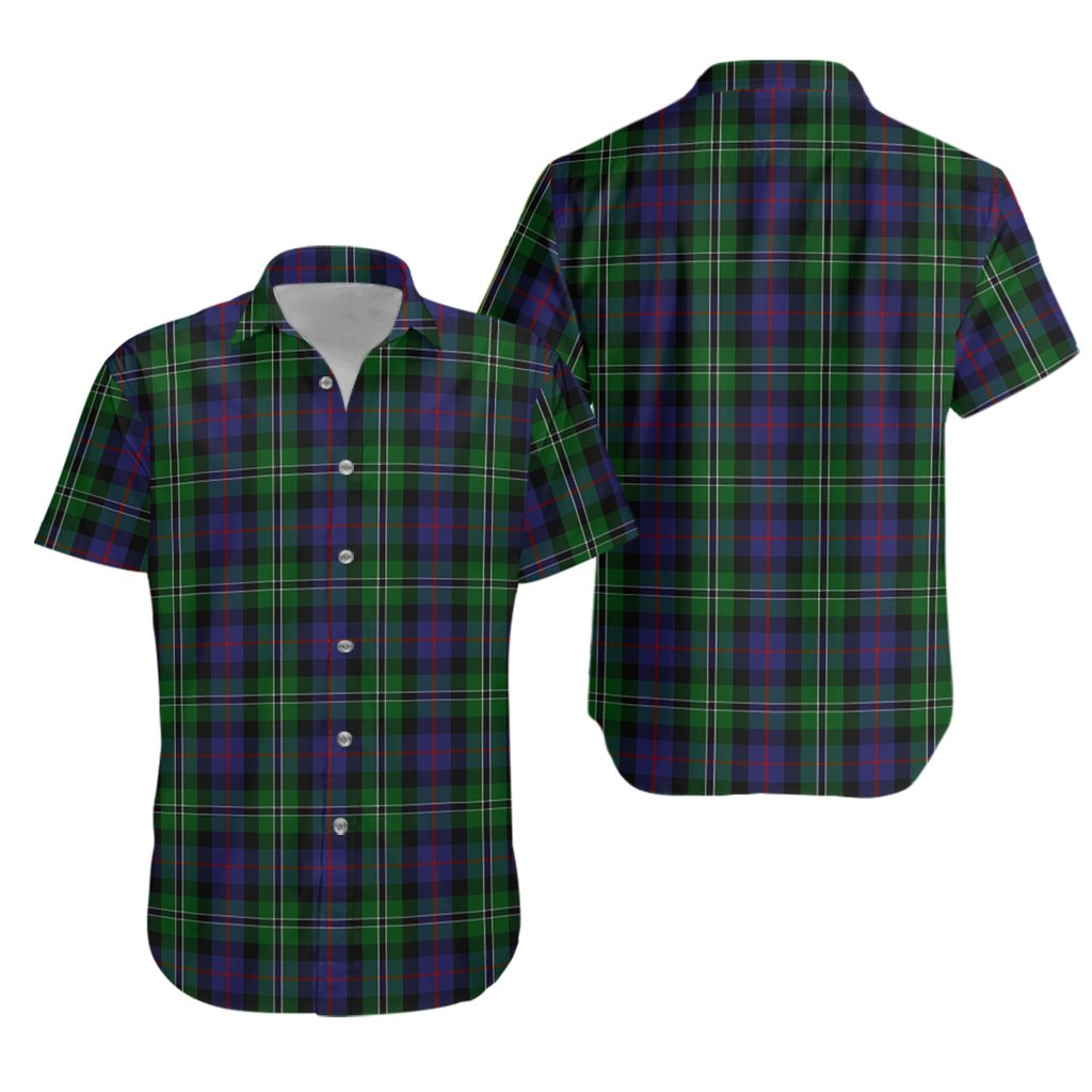 Rose Hunting Tartan Hawaiian Shirt
