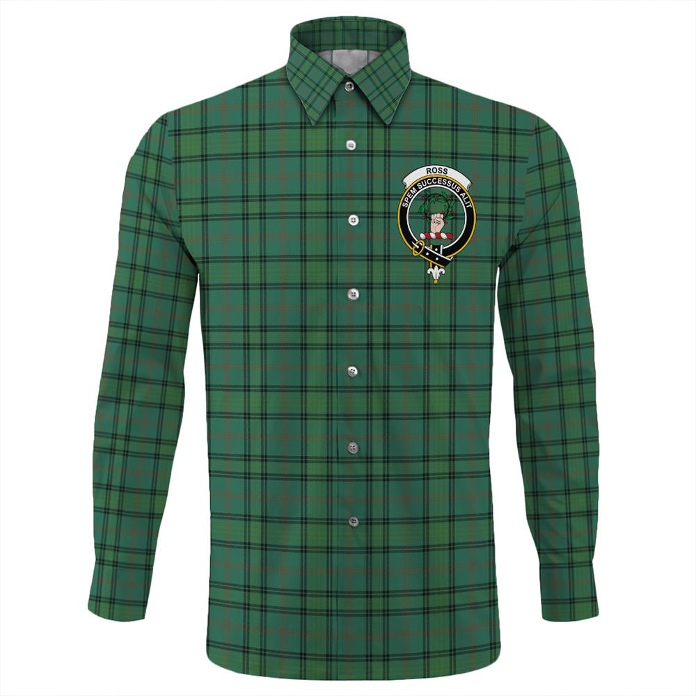 Ross Hunting Ancient Tartan Long Sleeve Button Shirt