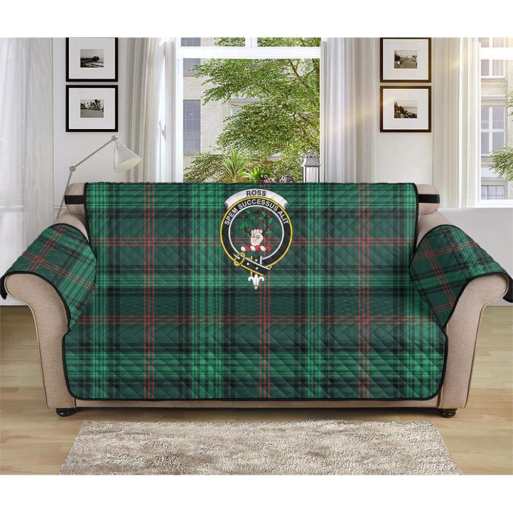 Ross Hunting Modern Tartan Crest Sofa Protector