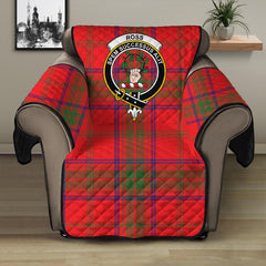 Ross Modern Tartan Crest Sofa Protector