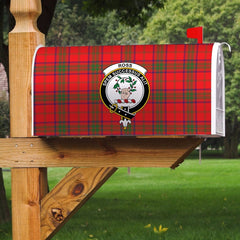 Ross Modern Tartan Crest Mailbox