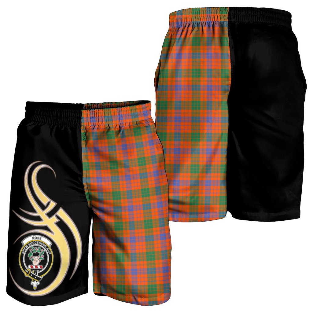 Ross Ancient Tartan Crest Men's Short PM8