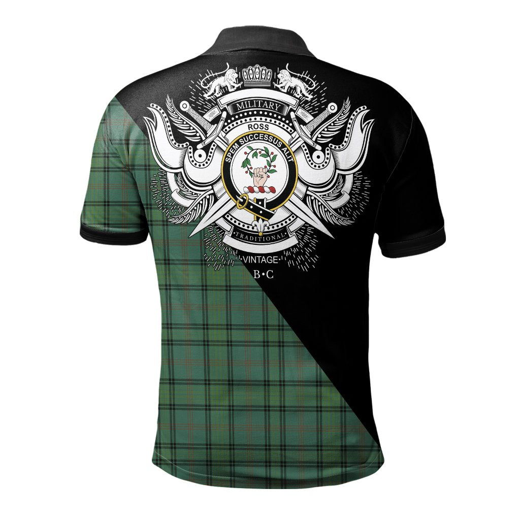 Ross Hunting Ancient Clan - Military Polo Shirt