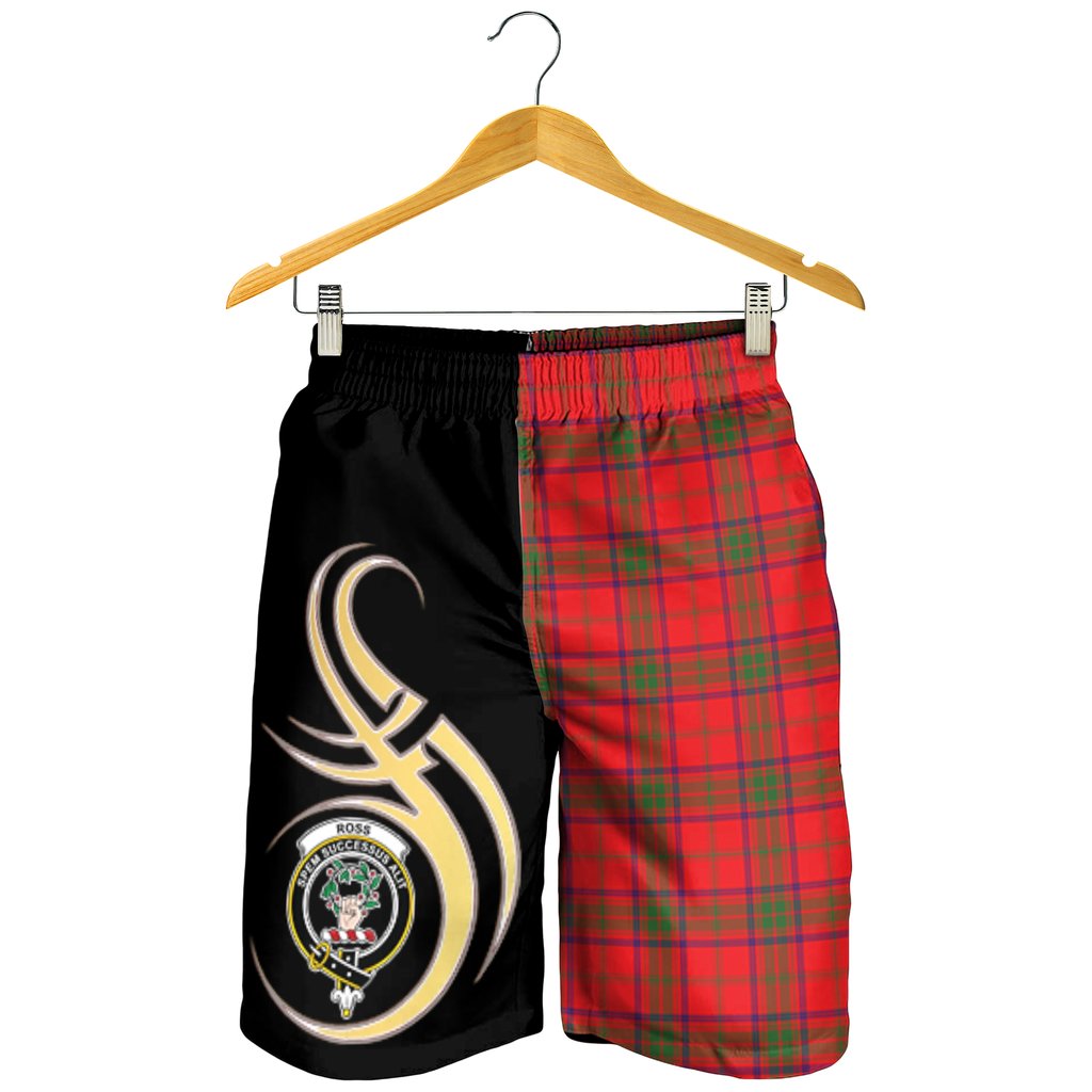 Ross Modern Tartan Crest Men's Short PM8