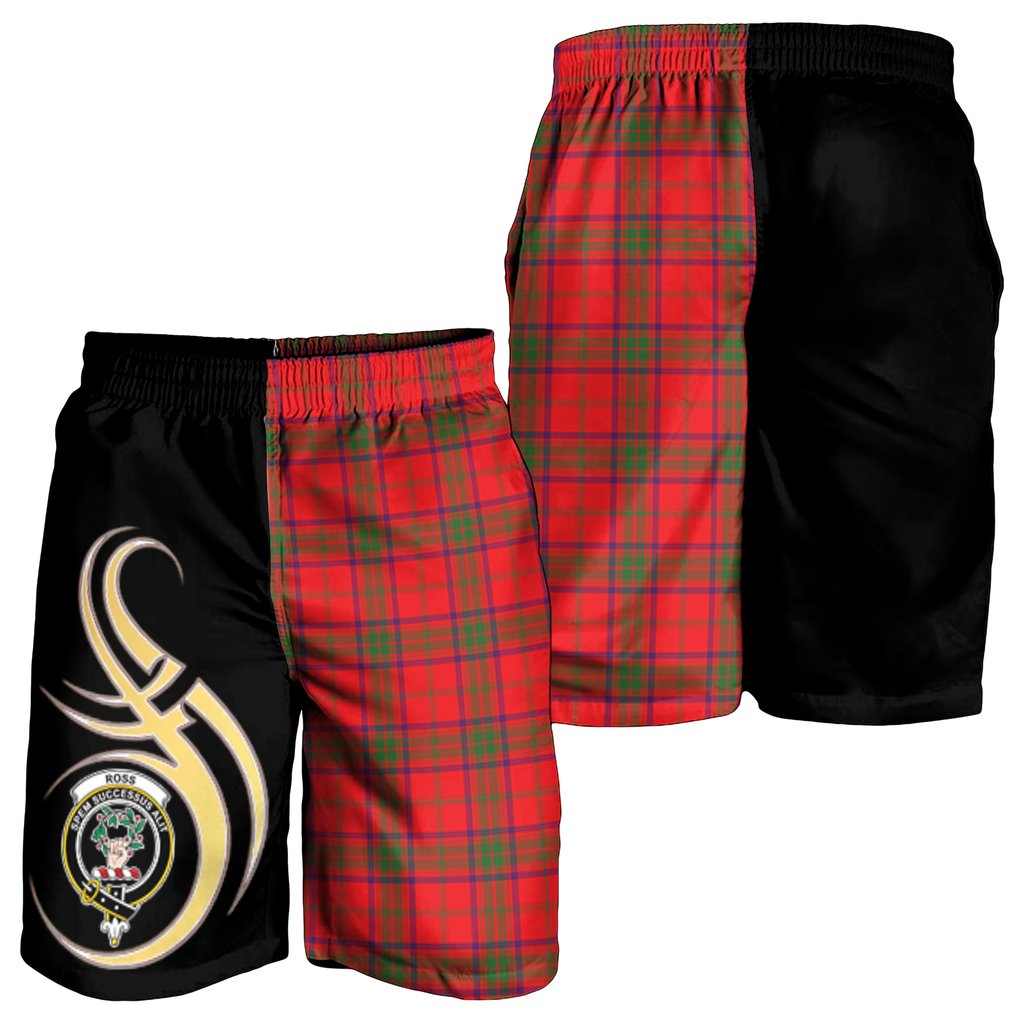 Ross Modern Tartan Crest Men's Short PM8