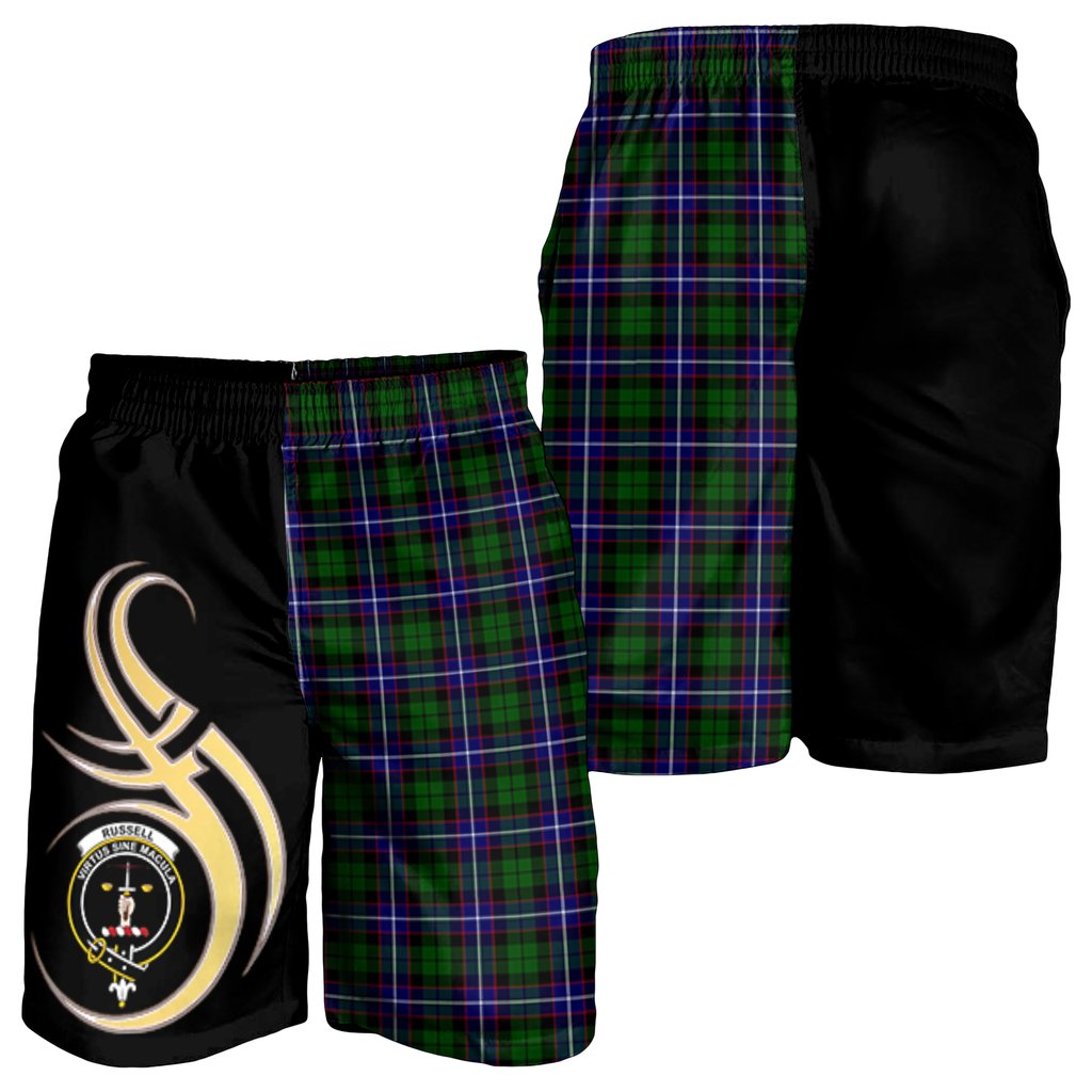 Russell Modern Tartan Crest Men's Short PM8