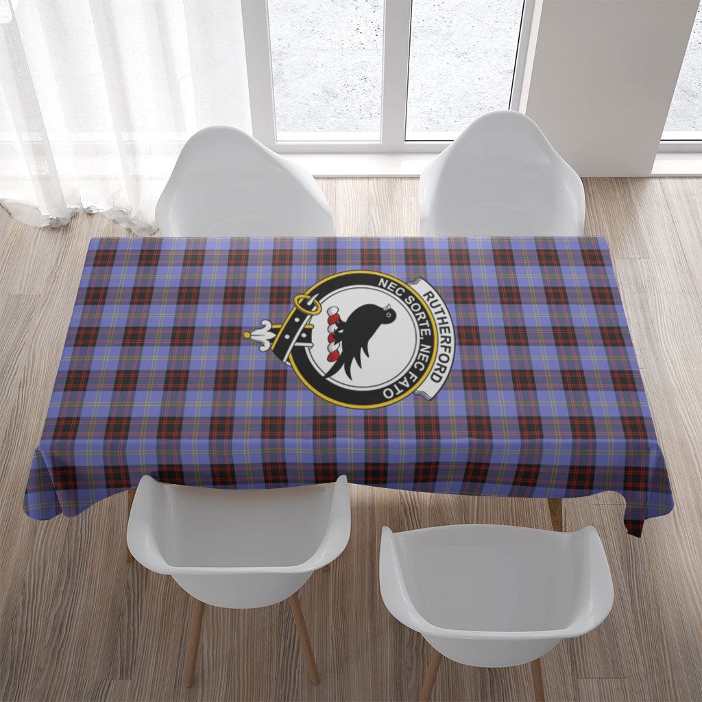 Rutherford Tartan Crest Tablecloth