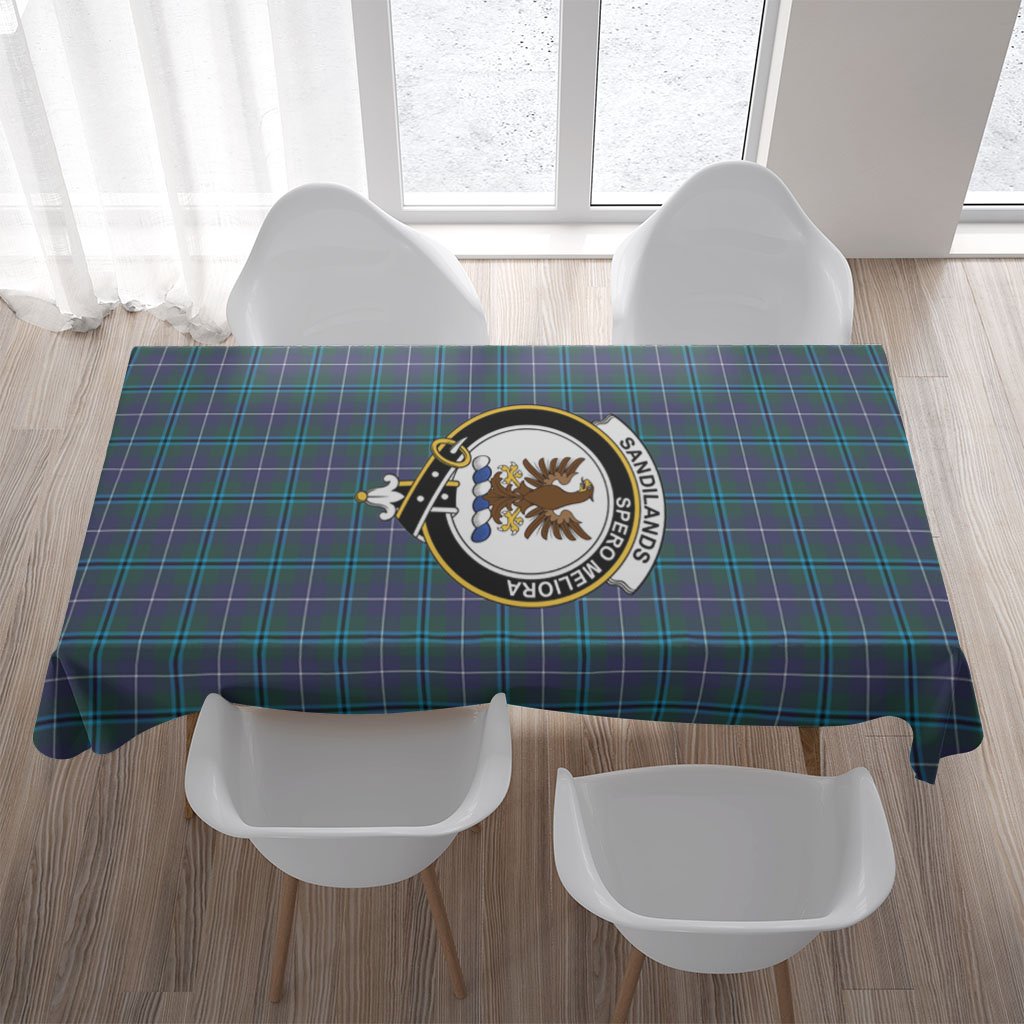 Sandilands Tartan Crest Tablecloth