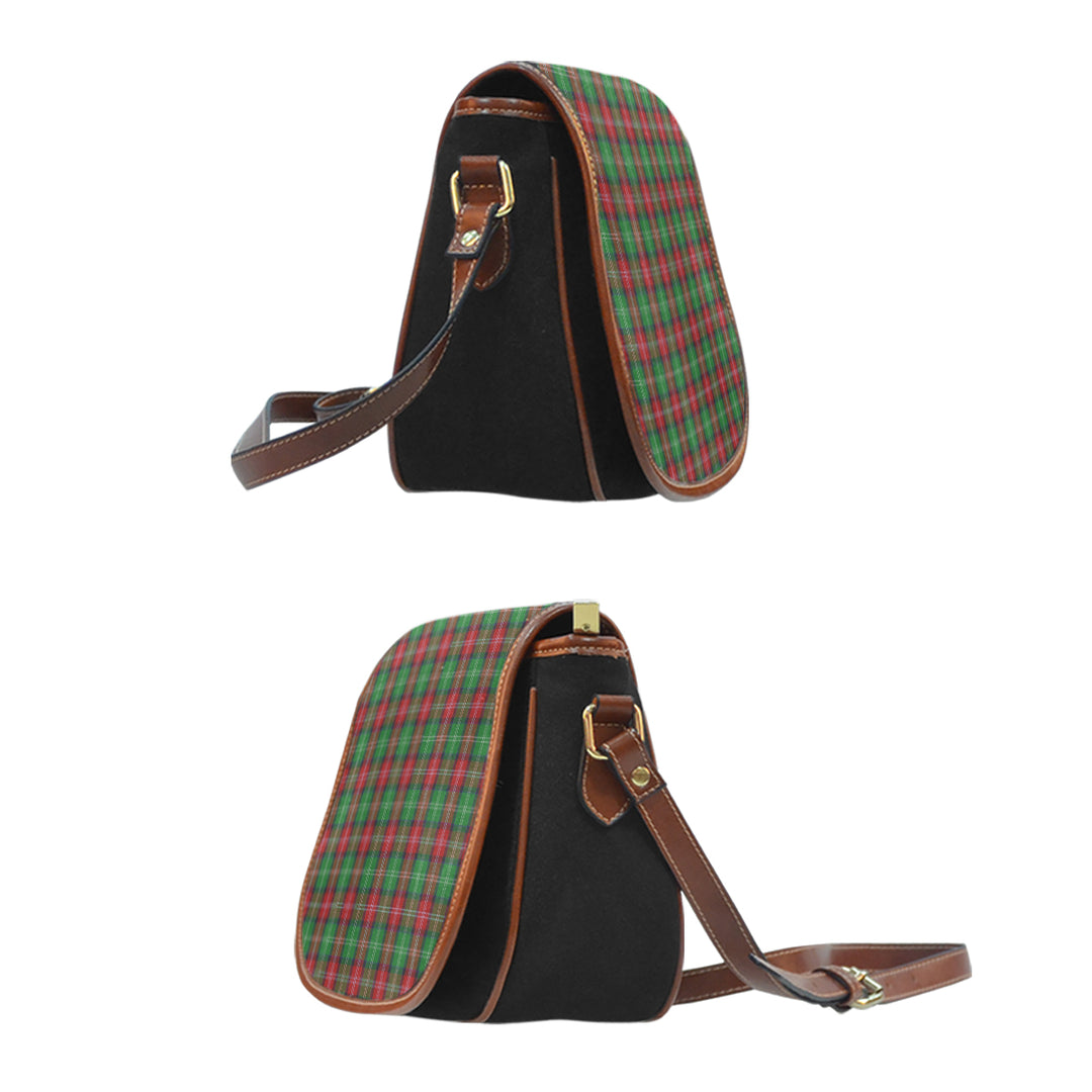 Sawyer Tartan Saddle Handbags