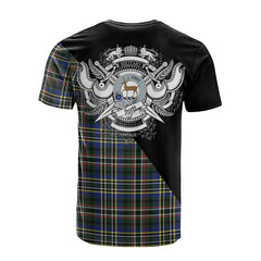 Scott Green Modern Tartan - Military T-Shirt