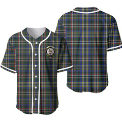 Scott Green Modern Tartan Unisex Baseball Jersey