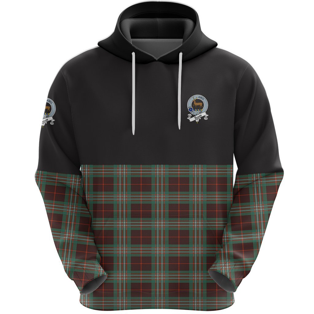 Scott Brown Ancient Clan Half Of Tartan Hoodie