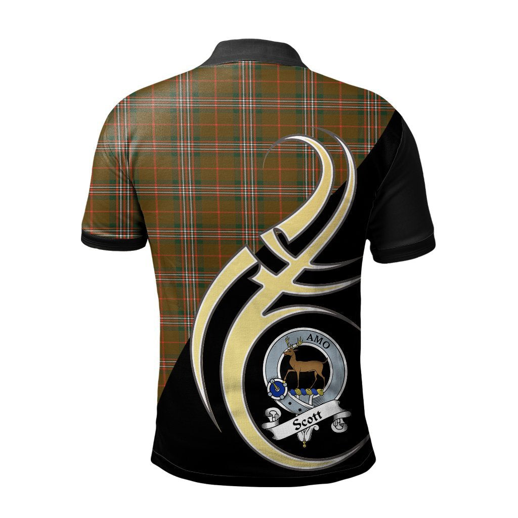 Scott Brown Modern Tartan Polo Shirt - Believe In Me Style